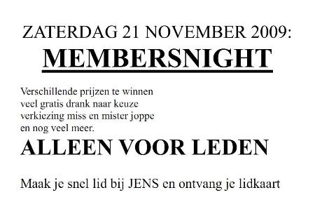 Membersnight 2009